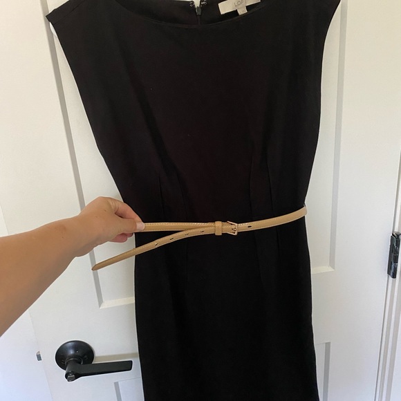 Womens Anne Taylor Loft black dress - Picture 4 of 5